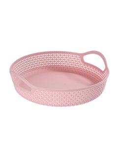 LAWAZIM 4-Piece Round Plastic Food Basket Multicolour 27 x 26 x 6cm  - Image 4