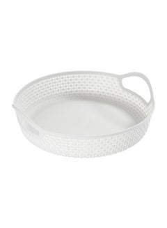 LAWAZIM 4-Piece Round Plastic Food Basket Multicolour 27 x 26 x 6cm  - Image 5
