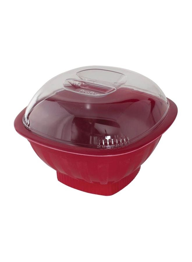 Nordic Pro Pop Popcorn Maker ACE_882580 Red/Clear - Image 2