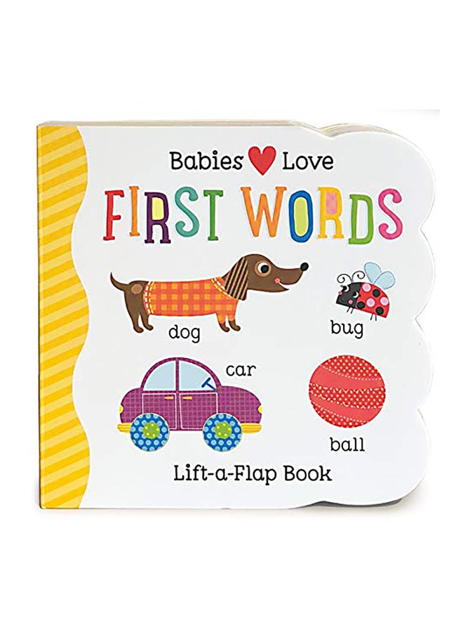 Babies Love First Words Hardcover English by Scarlett Wing - 42125 