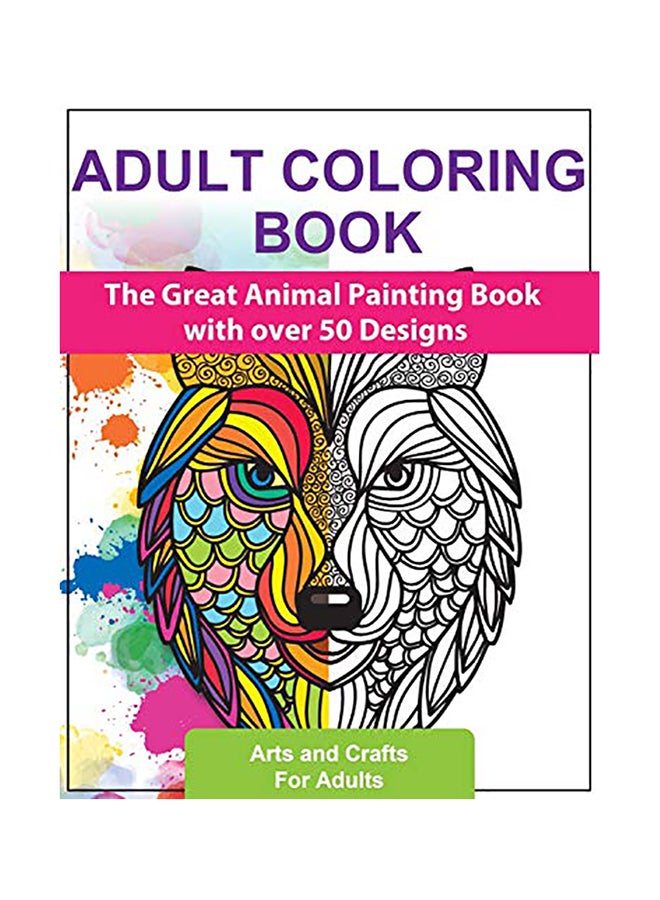 null - Adult Coloring Books Paperback English by Arts and Crafts For Adults - 43454 - Image 1