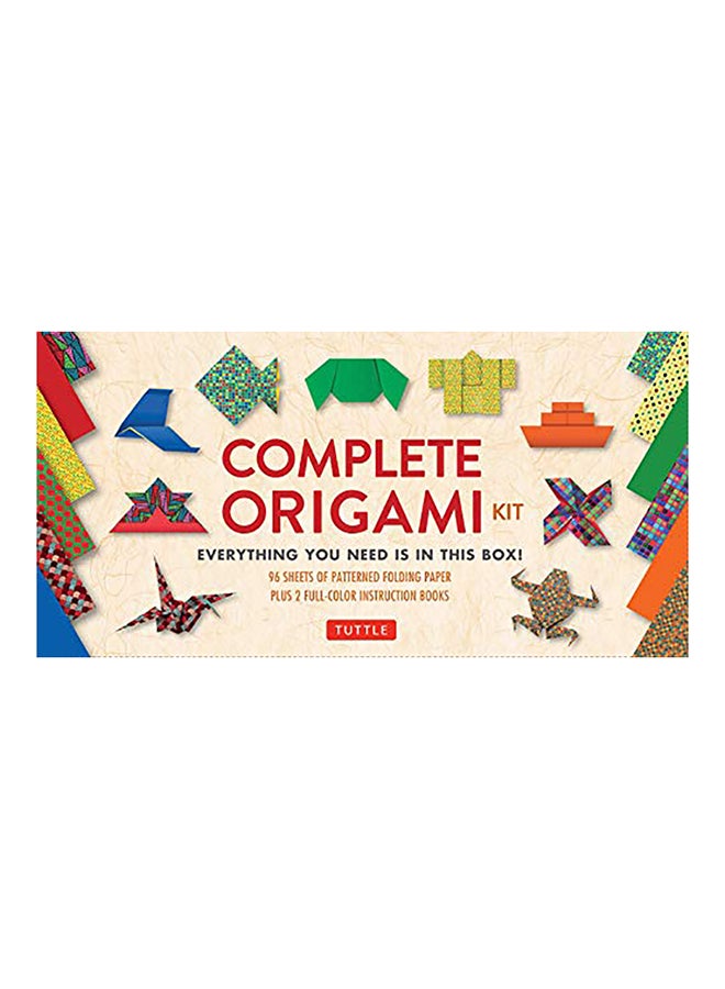Complete Origami Kit Paperback English by Tuttle Studio - 42836 