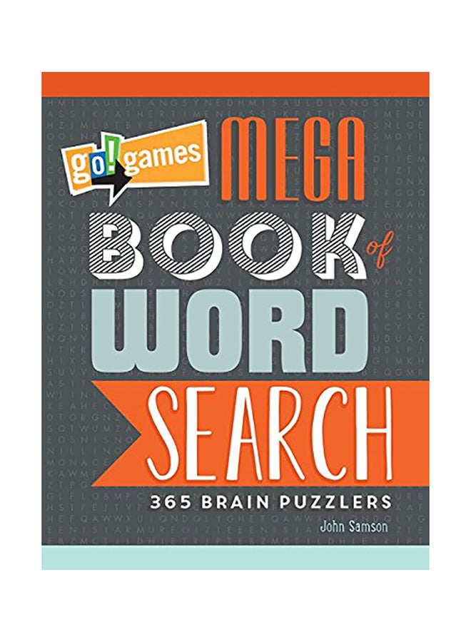 Go!Games Mega Book Of Word Search paperback english 