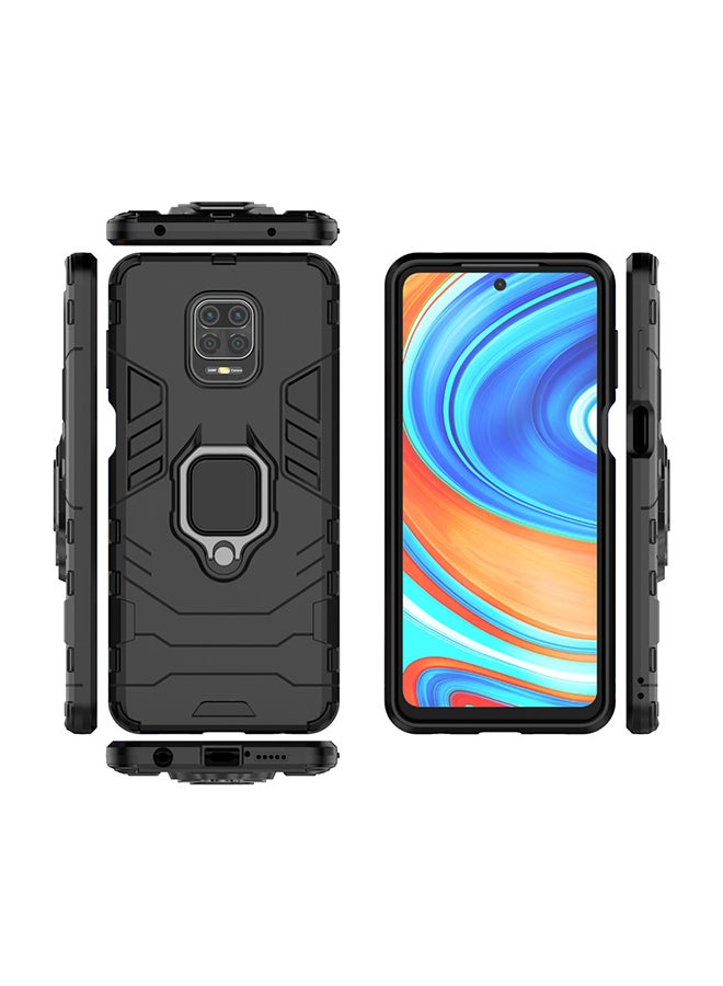 Fankalo Protective Armor Phone Case Cover For Xiaomi Note 9S Black  - Image 5