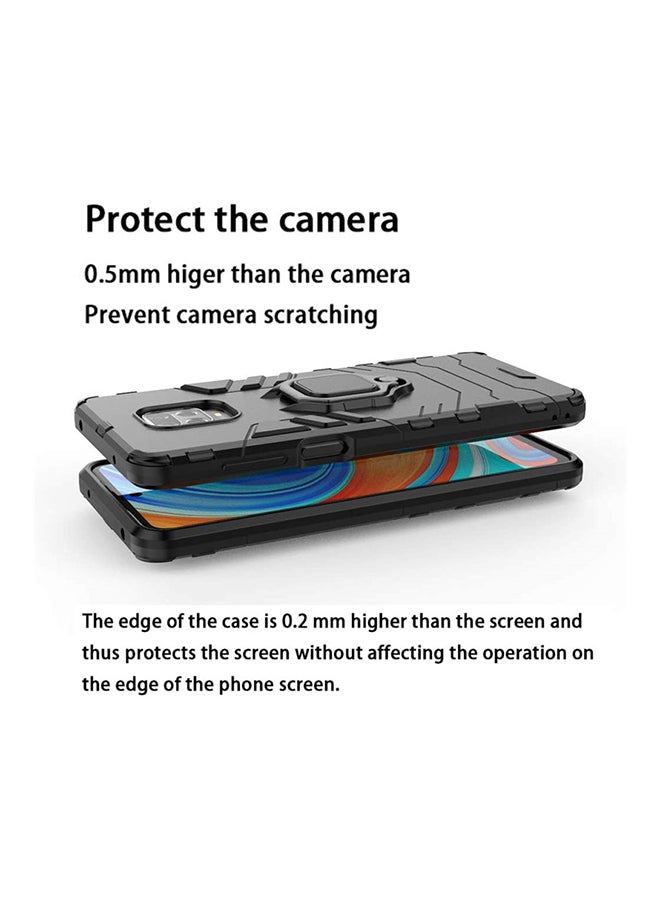 Fankalo Protective Armor Phone Case Cover For Xiaomi Note 9S Black  - Image 4