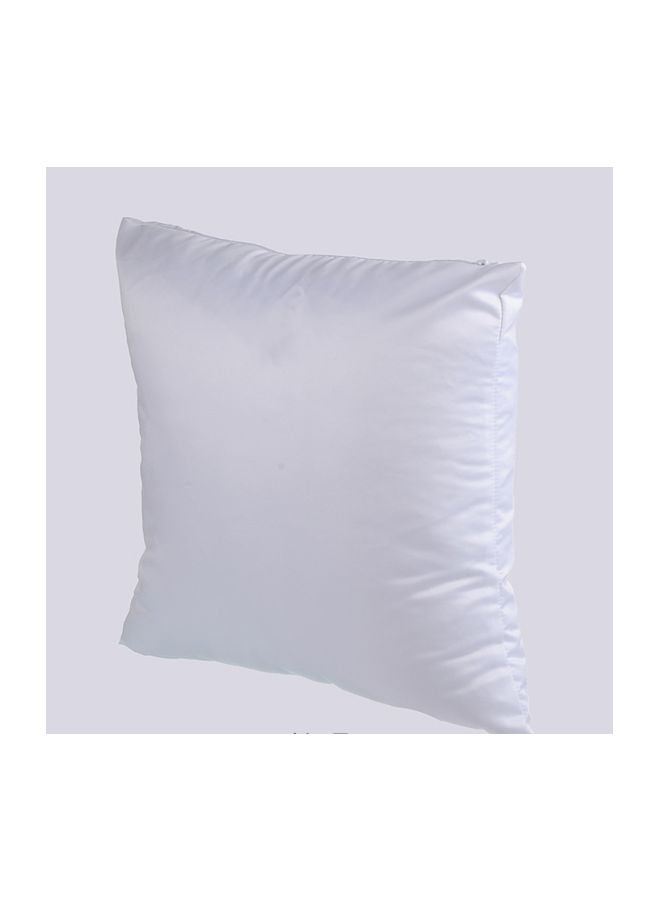 حشوة وسادة مربعة polyester أبيض 18x18بوصة - Image 4