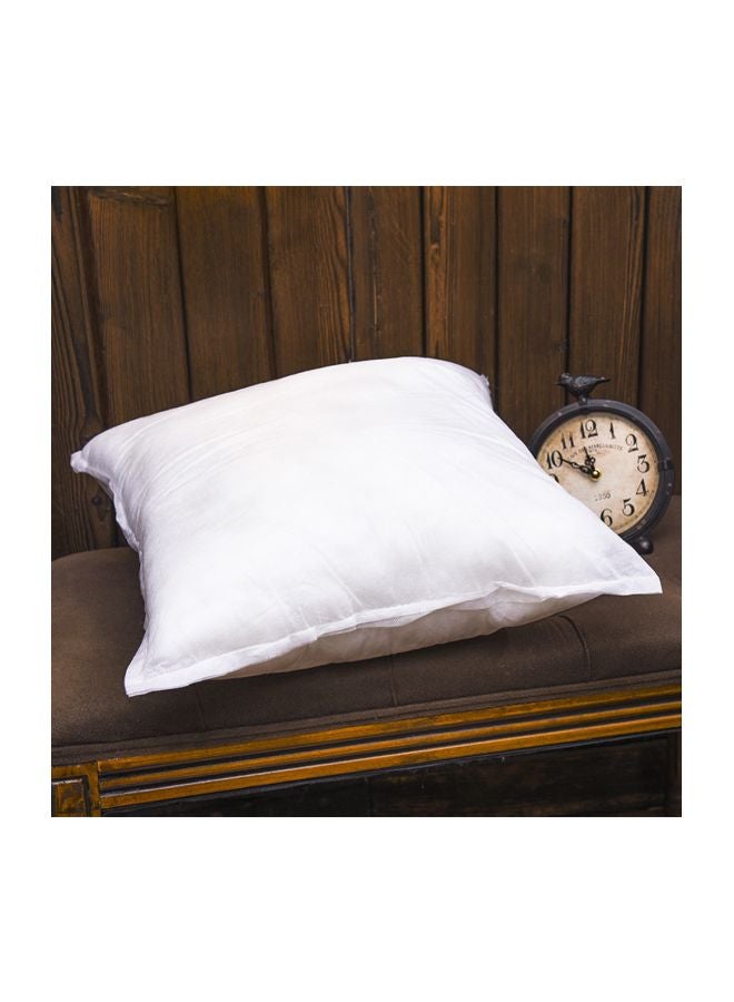 حشوة وسادة مربعة polyester أبيض 18x18بوصة - Image 5