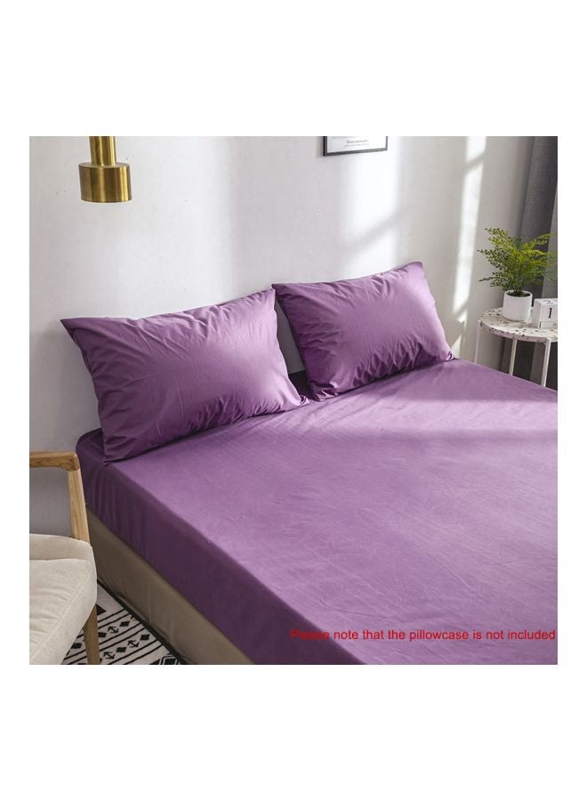 Mattress Encasement Cover Polyester Purple Queen  - Image 4