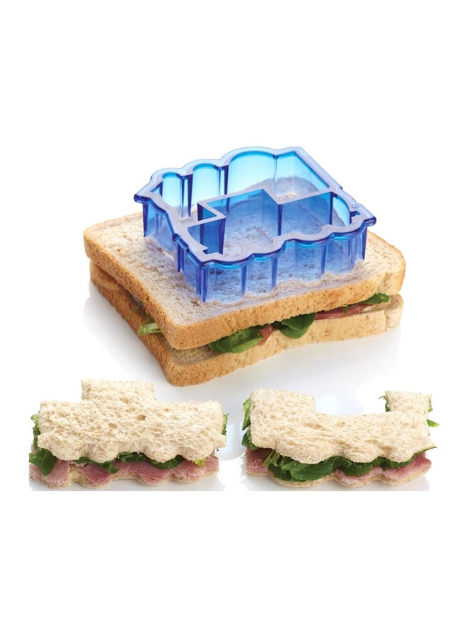 KitchenCraft Train Bites 3D Cutter Blue - Image 2