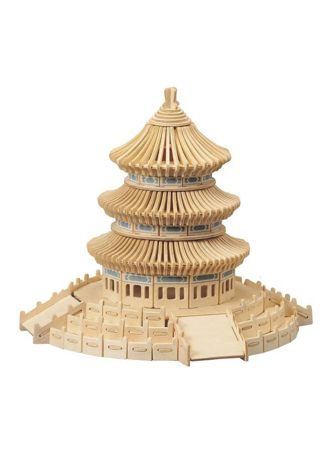Puzzled 301-Piece Temple Of Heaven 3D Puzzle 1602 11x11x10inch  - Image 1