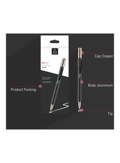 ADONIT Pro 4 New Generation Fine Point Precision Stylus Black  - Image 2