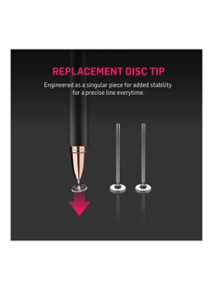 ADONIT Pro 4 New Generation Fine Point Precision Stylus Black  - Image 3
