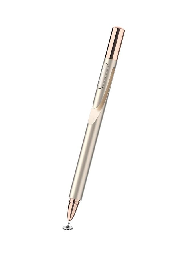ADONIT Pro 4 Precision Disc Stylus Pen Silver/Gold - Image 1