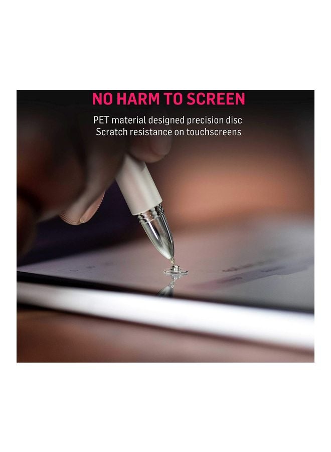 ADONIT Pro 4 New Generation Fine Point Precision Stylus Silver - Image 4