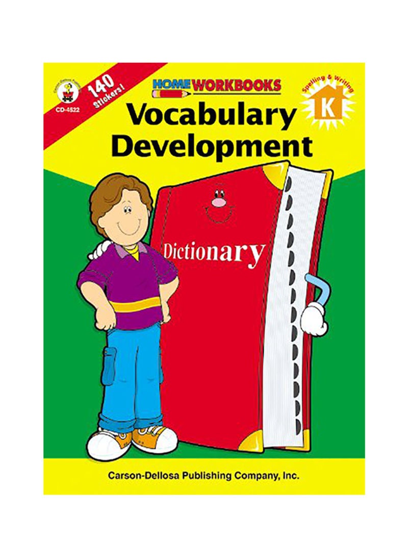 Vocabulary Development Paperback English by Carson-Dellosa Publishing Company, Inc. - 37273