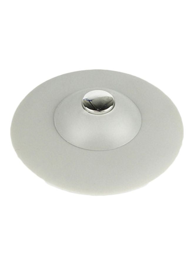 طقم سدادات تصريف أرضية من السيليكون مكون من 5 قطع فضي 10.5x5x10.5Ø³Ù†ØªÙŠÙ…ØªØ± - Image 1