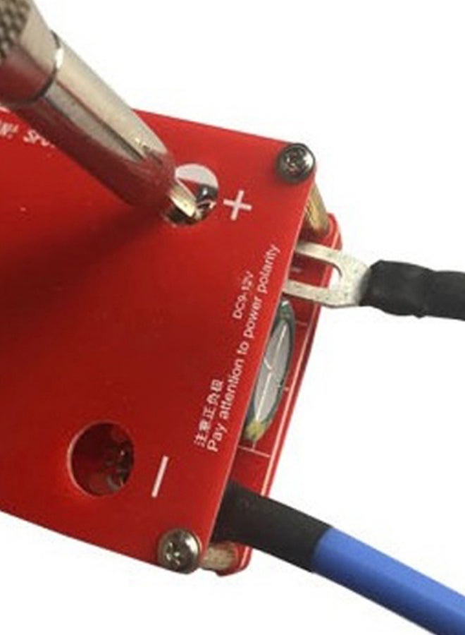 Portable Transistor Mini Welding Spot Kit Red/Black/Blue - Image 3