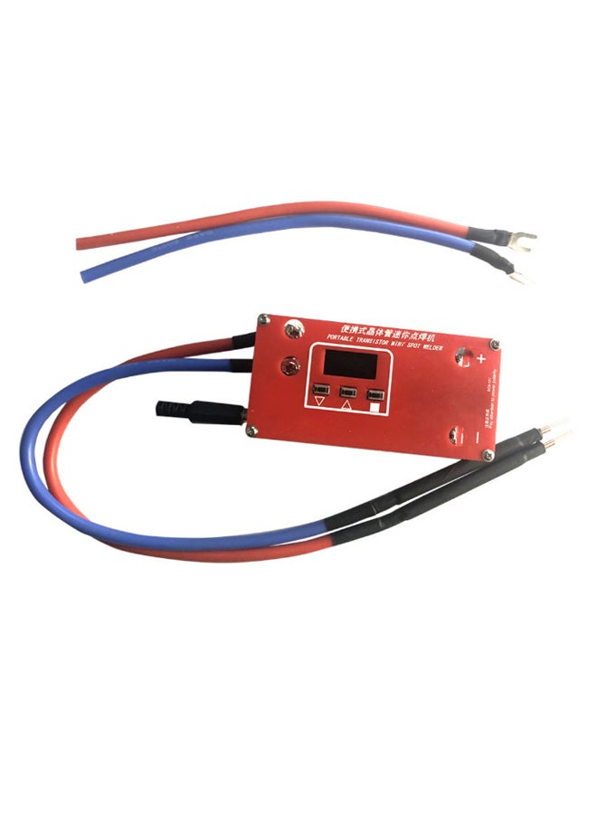 Portable Transistor Mini Welding Spot Kit Red/Black/Blue - Image 1