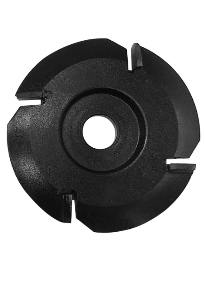 Four-Tooth Aperture Angle Grinder Wood Carving Disc Black  - Image 1