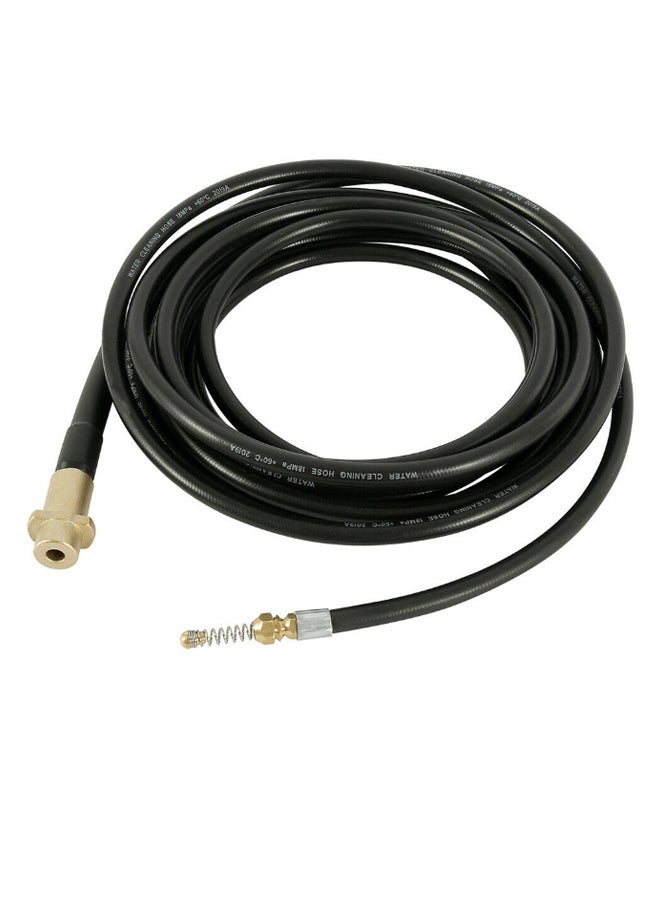 Sewer Drain Pressure Washer Cleaning Hose Tube For Karcher K Series Black/Gold/Silver 6meter - Image 1