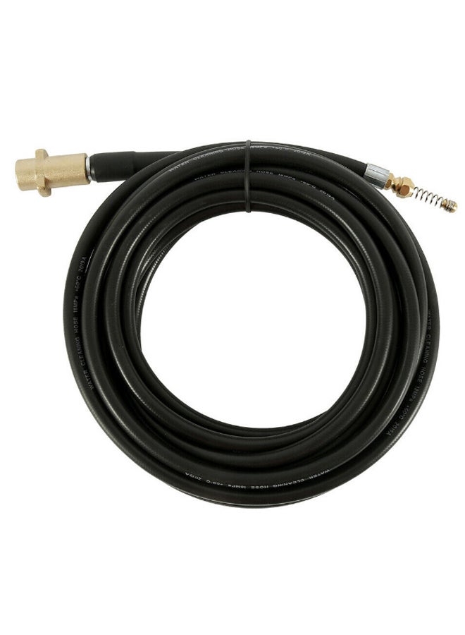 Sewer Drain Pressure Washer Cleaning Hose Tube For Karcher K Series Black/Gold/Silver 6meter - Image 2