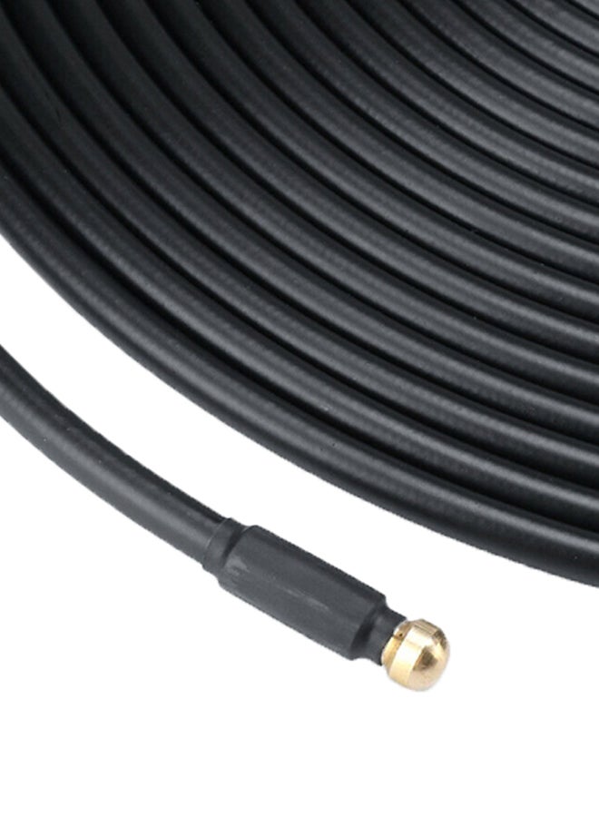 Generic - Sewer Drain Pressure Washer Cleaning Hose Tube For Karcher K Series Black 15meter - Image 1