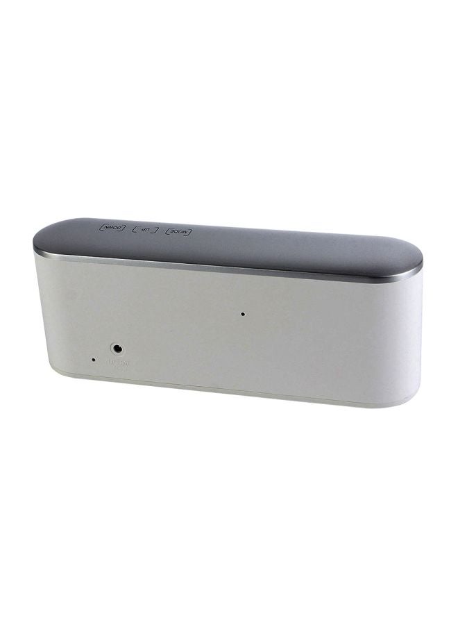 LED Alarm Clock With USB Cable White - Image 5