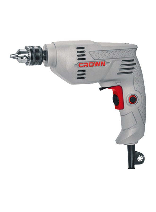 Crown - CT10125 Rotary Drill 6mm 300W, 220V/60Hz Grey Grey - Image 1