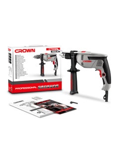 CT10129 Impact Drill 13 mm 750 Watt CROWN Grey/Black/Red Grey/Black/Red - v1592226654/N22882221A_4