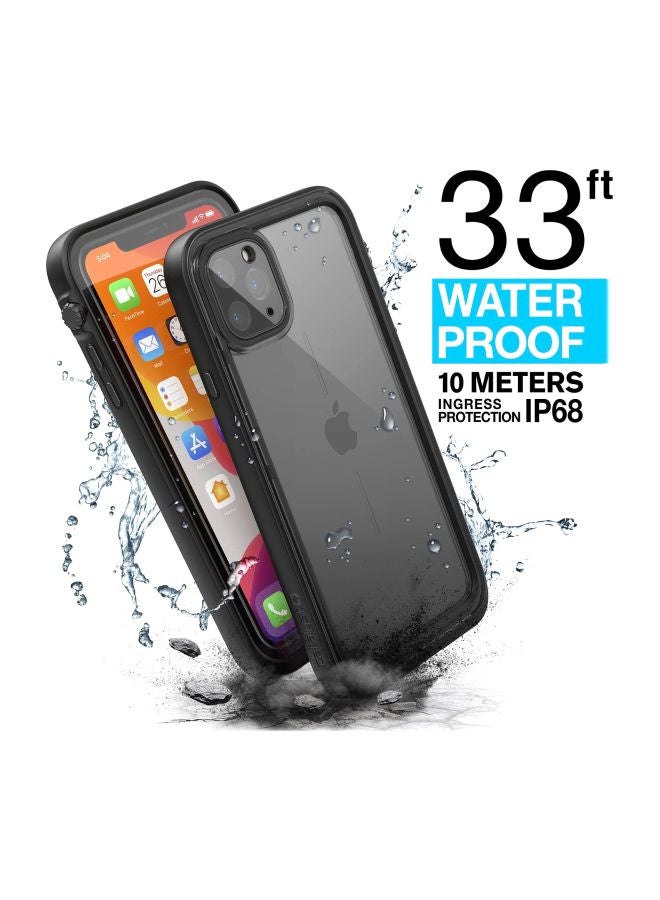Catalyst Water Resistant Case Cover With Strap For Apple iPhone 11 Pro Stealth Black - Image 2