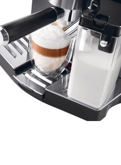 ديلونجي ماكينة صنع الكابتشينو والإسبريسو بمضخة 1450.0 W EC850.M ميتال  - Image 3