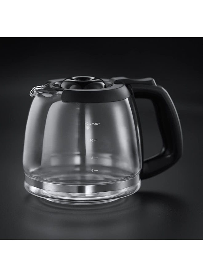 Russell Hobbs Chester Grind And Brew Coffee Machine 1025 W 22000-56 Black/Silver/Clear  - Image 4