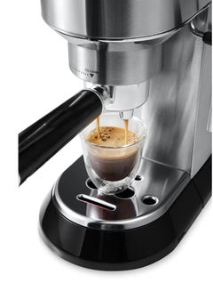 De'Longhi Dedica Espresso Coffee Maker 1L 1300W 1300.0 W EC680M Silver/Black  - Image 4