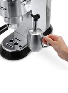 De'Longhi Dedica Espresso Coffee Maker 1L 1300W 1300.0 W EC680M Silver/Black  - Image 5