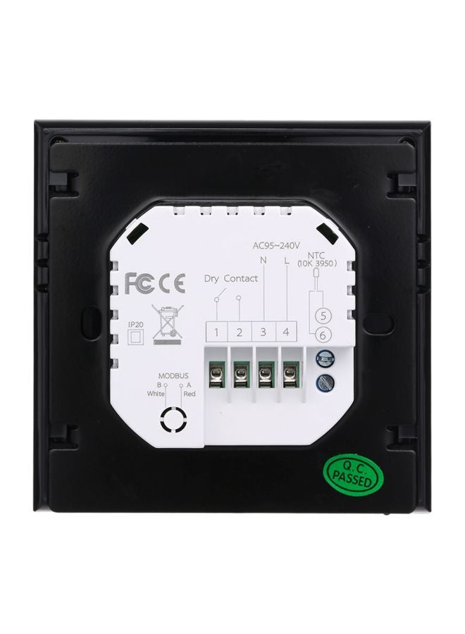 جهاز تحكم رقمي لضبط درجة الحرارة مع شاشة LCD ذكية رمادي 3.39x3.39بوصة - Image 2