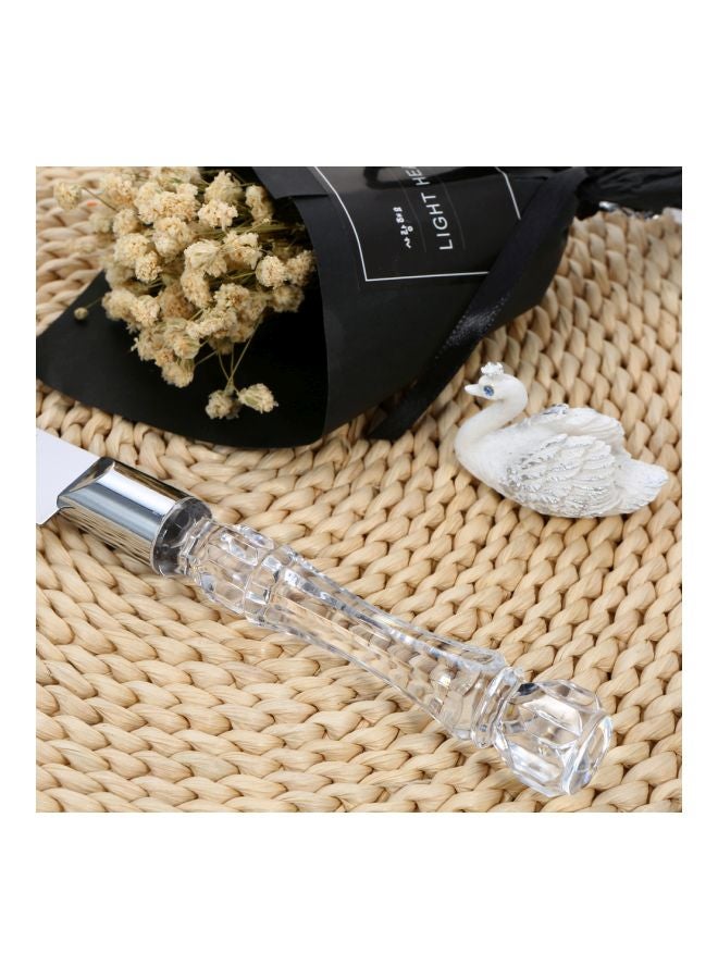 Generic - 2-Piece Stainless Steel Cake Knife And Server Set Silver Knife (33), Server (27)cm - Image 1