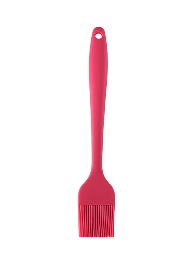 Heat Resistant Silicone Brush Rose Red - Image 1