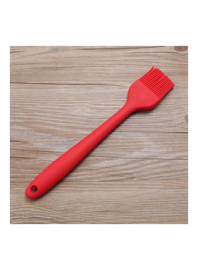 Heat Resistant Silicone Brush Rose Red - Image 3