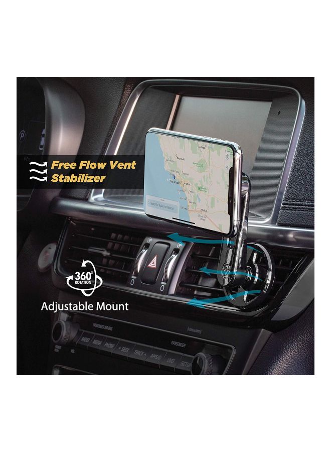 Scosche MagicMount Car Wireless Charging Air Vent Mount Black - Image 3