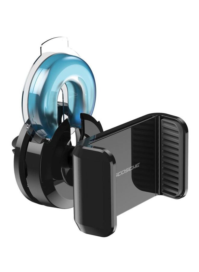 سكوش حامل فريس فري فلو يثبّت على فتحة التّهوية بالسيارة أسود/أزرق/شفاف - Image 1