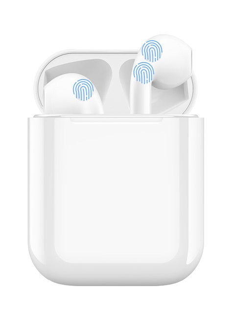 i12 Mini TWS BT 5.0 Wireless In-Ear Headphones With Charge Box White