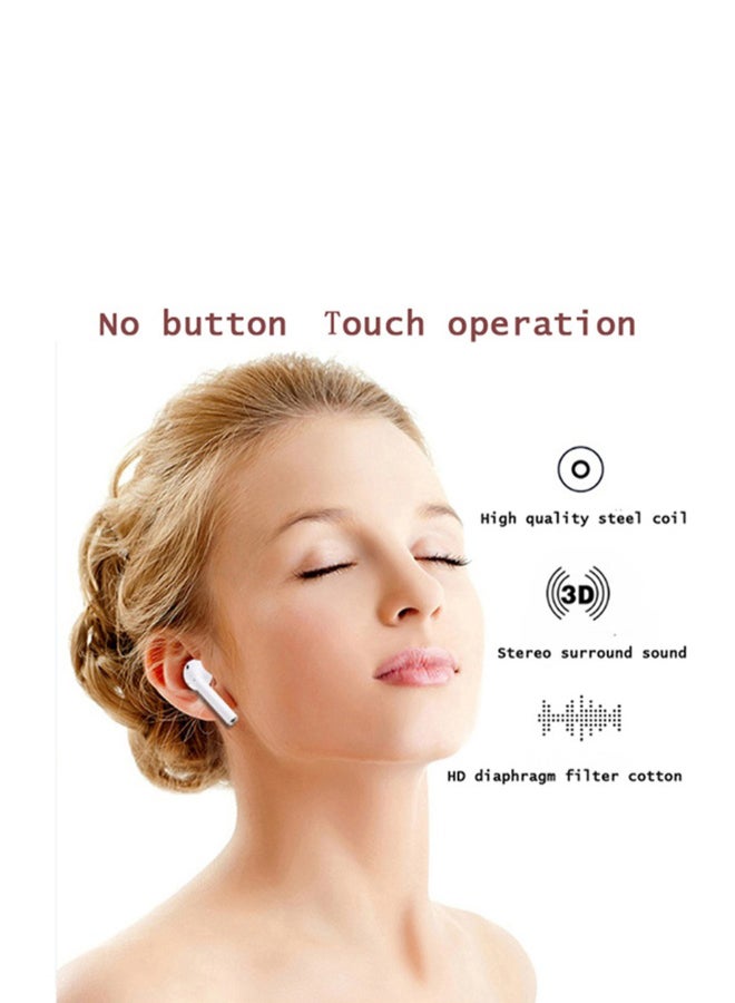 Generic - i11 Mini TWS BT 5.0 Wireless Touch Control In-Ear Headphones With Charge Box White - Image 1