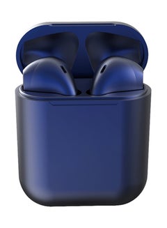 Inpods 12 TWS BT 5.0 Popup Touch Control Wireless In-Ear Headphones With Charge Box Navy Blue