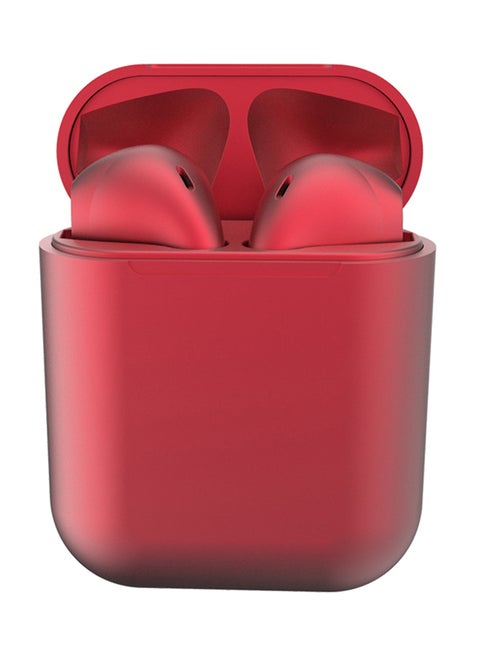 Inpods TWS BT 5.0 Popup Touch Control Wireless In-Ear Headphones With Mic And Charge Box Red