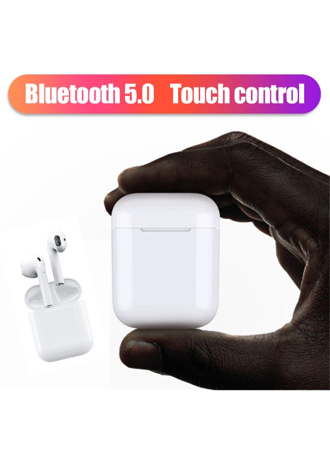 Generic - i15 TWS BT 5.0 Wireless Noise Reduction In-Ear Headphones With Charge Box White - Image 1