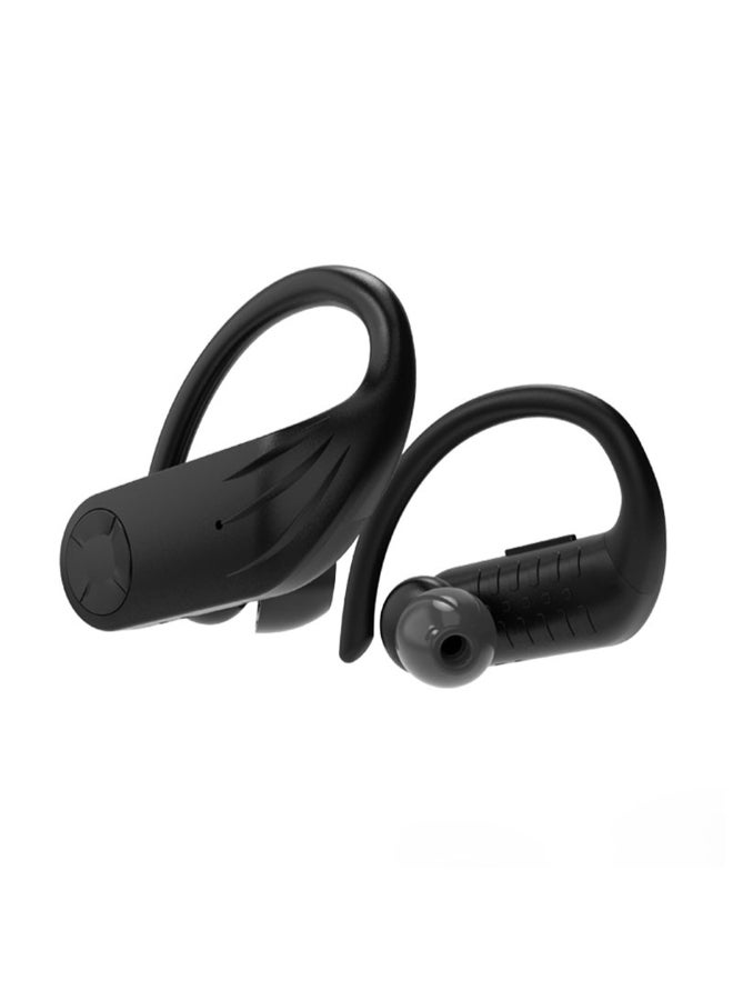 Generic - B1 TWS BT Wireless Ear-Hook Earbud With Digital Display Charging Box Black - Image 1