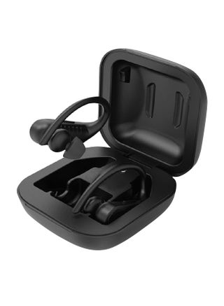 B1 TWS BT 5.0 Waterproof Wireless Ear-Hook Earbuds With Dual Mic And Charging Box Black - v1592234480/N38652119A_1