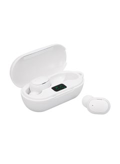 TWS BT Wireless In-Ear Earbud With Digital Display Charging Case White