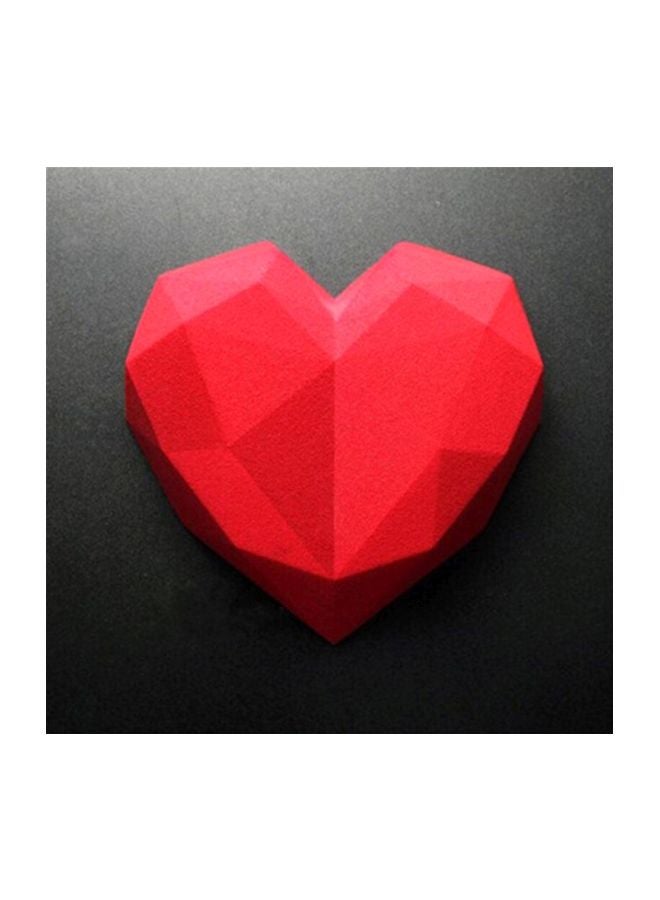 Heart Shaped Mousse Pastry Cake Mold White 20x20x5cm - Image 5