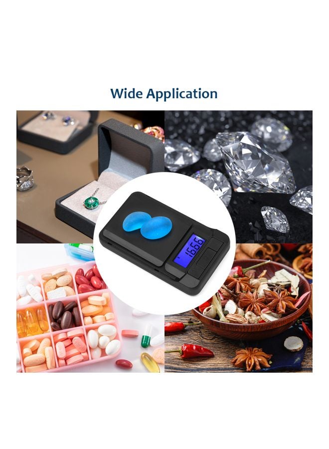 Digital Pocket Scale Black 11x6.2x2.3centimeter  - Image 2